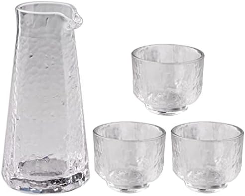 Ganfanren 1 conjunto 4pcs copos de vidro de vidro