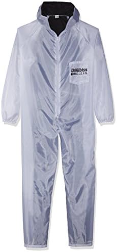 Devilbiss 803597 Pintura reutilizável LBISS limpa CoverAll, cinza