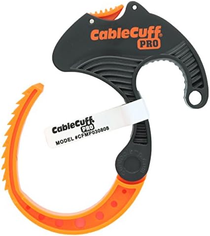 Cable Cuff Pro ajustável, reutilizável, substituição de gravata de cabo para cabos de extensão ou eletrônicos