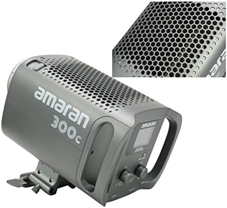 Aputure Amaran 300C RGBWW BOWENS MONTAGEM LED LED VÍDEO LUZ DE VÍDEO, Iluminação fotográfica de origem de 300W em cores, 2.500k