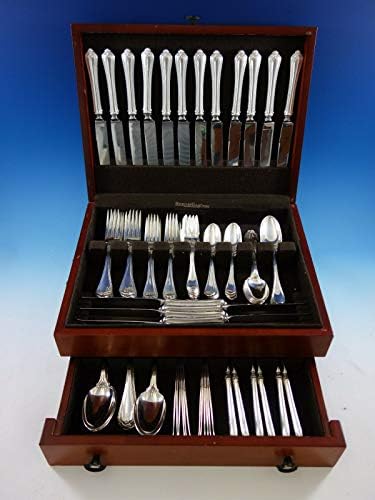 Paul Revere by Towle Sterling Silver Flatware Conjunto para 12 Serviço 108 PCS Jantar