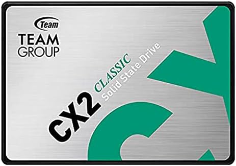 Grupo de equipes CX2 2,5 256 GB SATA III 3D NAND Solid State Drive Modelo T253x6256G0C101