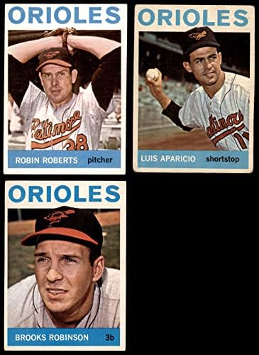 1964 Topps Baltimore Orioles Set Baltimore Orioles VG+ Orioles