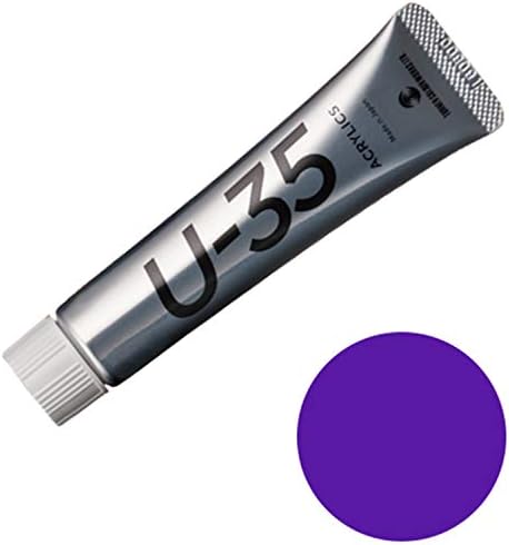 U-35 Ultramarine Violet 0,7 fl oz, conjunto de 3, 345 Turner Acrylic Paint