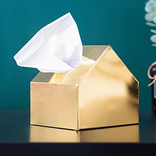Luckxuan Box Tissue Box Holder Tissue Dispenser Box tem uma nova forma de forma e papel de papel facial é adequado para a sala de estar, cozinha, quarto e escritório. Titulares de lenços de papel