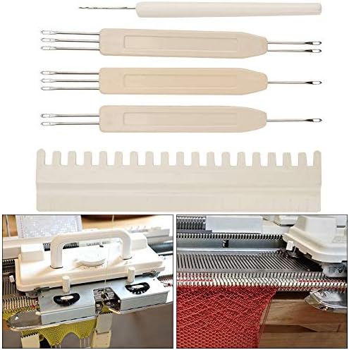 Autelfra -empurrador, ferramentas de costura de crochê acessórios de machine de tricô de crochê para a máquina de tricô kh581 kh811