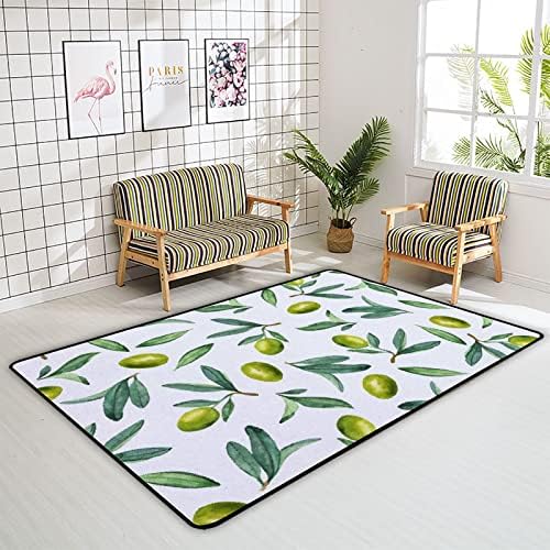 Rastreador de carpete interno brincar de tapete verde azeitona para sala de estar quarto Educational berçário tapetes de tapete
