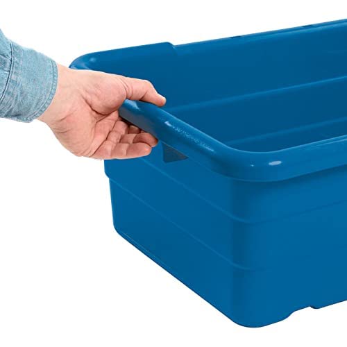 Caixa de barramento de plástico azul Caixa comercial da caixa de ninho de ninho de ninho de ninho de banheira/caixa de broto sem