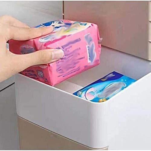 Caixa de lenço de papel do banheiro smljlq, suporte de papel higiênico, bandeja de vaso sanitário, tubo de papel à prova d'água sem soco