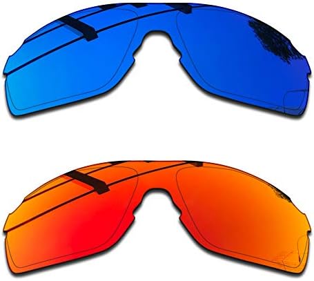 Lentes de reposição de espelho polarizado premium para Oakley Ev Zero Pitch OO9383 Óculos de sol