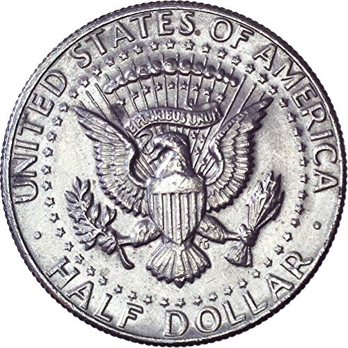 1981 D Kennedy Meio dólar 50c sobre não circulado