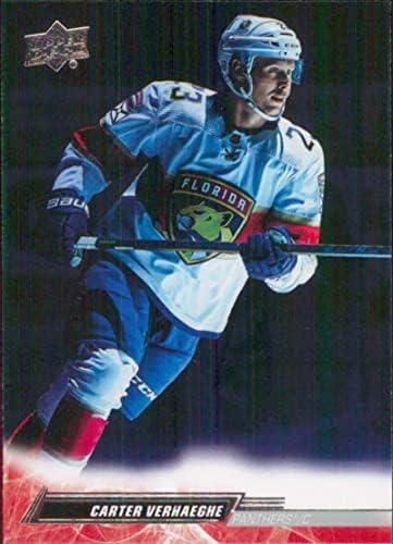 2022-23 Deck superior 78 Carter Verhaeghe Florida Panthers Series 1 NHL Hockey Trading Card