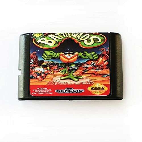 Battletoads Game Cartucking for Sega Genesis Mega Drive 16 Bits Version
