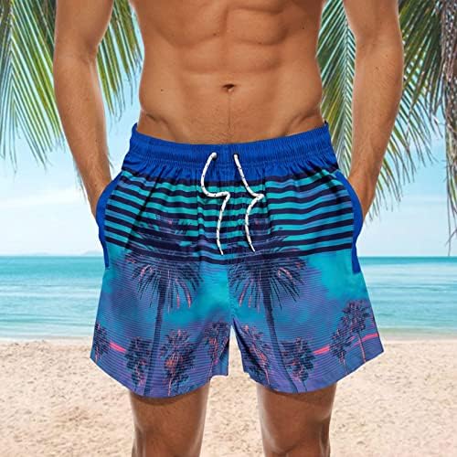 Mens Short Swimsuit Tether impresso de verão shorts casuais shorts soltos tabuleiro de bolso masculino de bolso masculino
