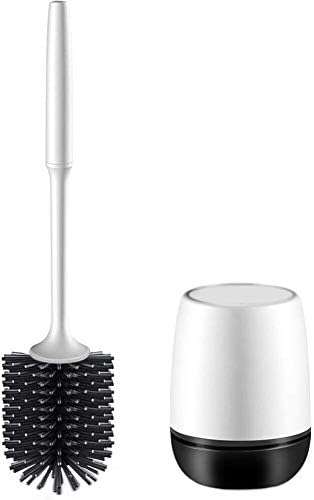 Escova de vaso sanitário mnb pincel de vaso sanitário maçaneta de cabelo macio pincel de parede kit de limpeza de banheiro montado na