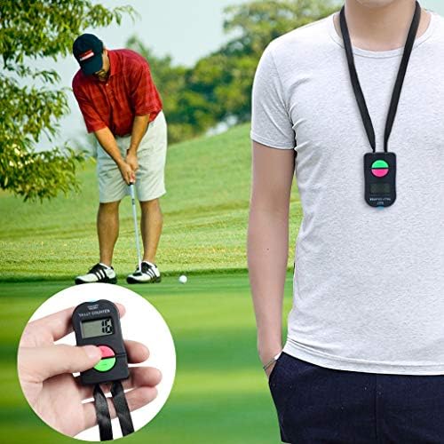 Ewinever Ewin Digital Hand Counter Manual Eletrônico Clicker Add/Subtrair Modelo para Esportes de Golfe