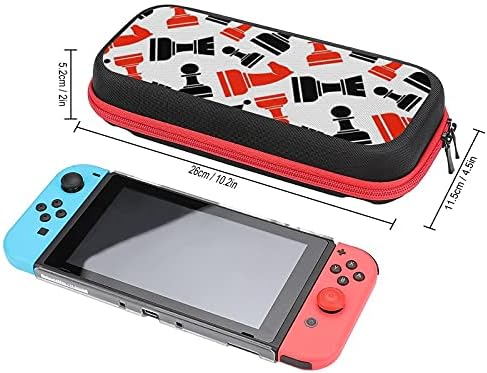 Caixa de xadrez Caixa de transporte Proteção Tote Bag Hard Shell Travel Carry Cover Pouch para Nintendo Switch