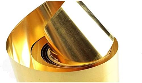 Z Crie Placa de Brass Placa de Brass de Projeto H62 Placa de chapa fina de metal na folha de cobre de latão para trabalho
