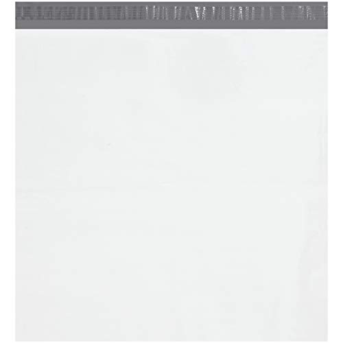 Poly Mailers With Tear Strip, 24 x 24, White, 200/Case