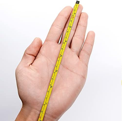 Spifflyer 2 embalagem pequena fita Mini fita de medição retrátil com gancho de snap giratório 6 pés 2m, métrica e polegada