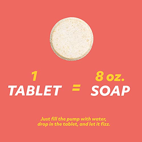 SoftSoap Hand Soap Tablets, comprimidos de refilagem por manutenção de mão, lavanda brilhante, 6 comprimidos