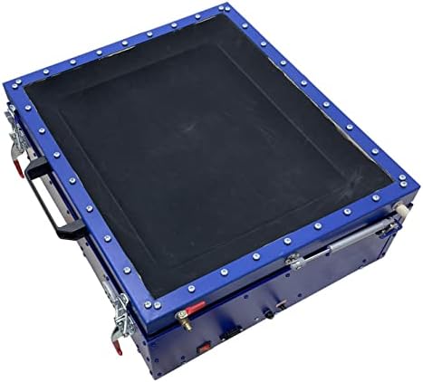 Unidade de exposição a vácuo UV Placa de impressão de tela com tubos LED Ponta de impressão de papel alumínio quente PCB Faça 18 x 22 polegadas