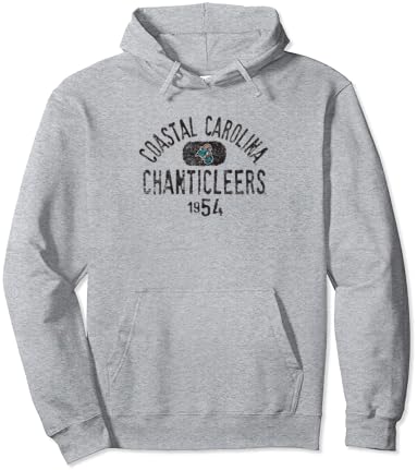 Chanticleers de Carolina Coastal 1954 Capuz de pulôver de logotipo vintage
