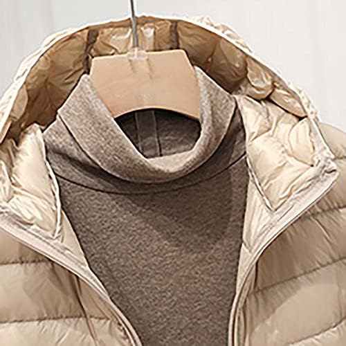 Colete de casaco de inverno longos femininos da sikye, jaqueta de lã de colete de casaco macio de zíper de lã grossa