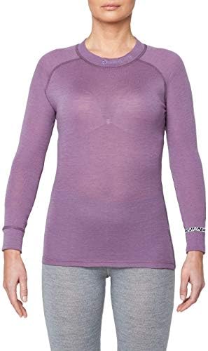 Thermowave Merino camisa térmica quente para mulheres Merino Wool Crew Neck - Thermo Shirts