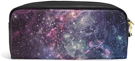 Top Carpenter Galaxy Space Nebula Lápis Bolsa Bolsa para Escola de Maquiagem Escola 1.7x0.75x0.5in