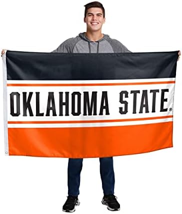 Foco NCAA Unissex-Adulto Dupla Lado 3 'x 5' Logotipo Horizontal Flag