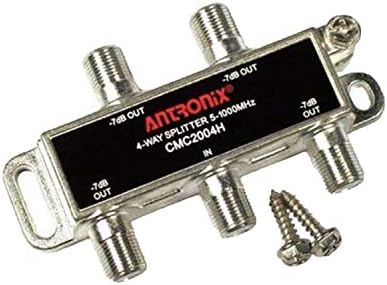 Antronix uma série CMC2004H-A SPLITTER horizontal de 4 vias 1 GHz 5-1002 MHz MOCA capaz