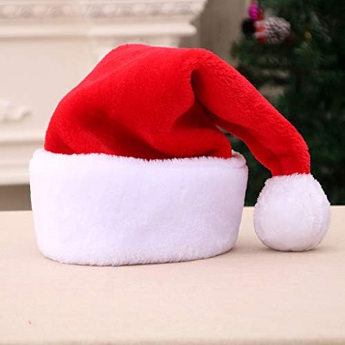 Acessórios para figurinos Capas de férias chiques de Natal macio Papai Noel