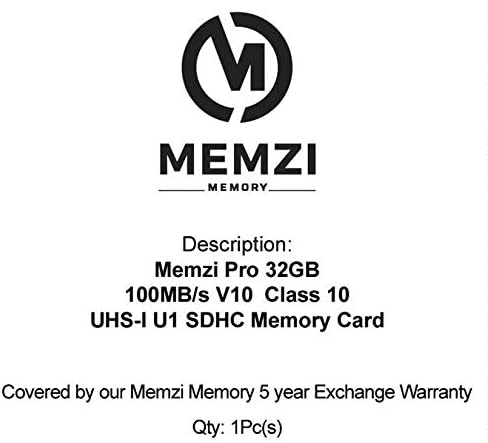 MEMZI PRO 32GB CLASS 10 80MB/S SDHC MEMÓRIA CARROME