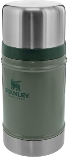 Classic 24 oz. Hammertone verde aço inoxidável a vácuo jarra de alimentos