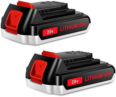 Kunlun 20V LBXR20 Bateria de substituição e pacote de carregador de bateria LCS1620