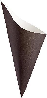 Restaurantware Conetek de 11,5 polegadas e ecologicamente corretos Cones de comida: Perfeita para aperitivos - Cone