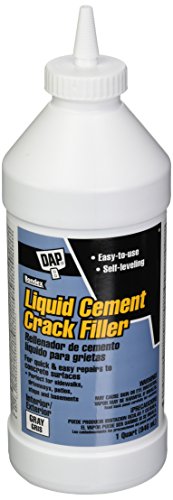 DAP 37584 Crack de cimento líquido Filler, 1 litro, cinza
