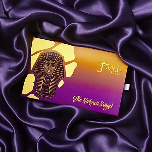 Paleta Royal Purple e Lilac Palette de Juvia - maquiagem profissional, paleta de sombra pigmentada, paleta de maquiagem