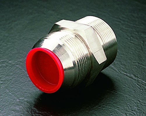 CAPLUGS Z1230Q1 Tampa e plugue cônicos de plástico. T-1230, PE-LD, CAP OD 2.216 Plug ID 2.4, vermelho