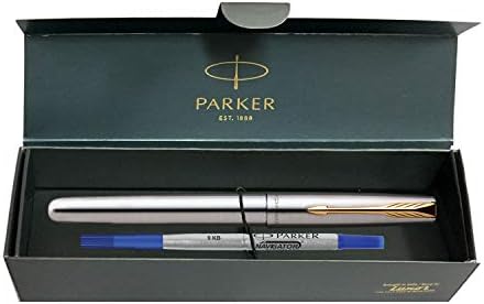 Parker Frontier Aço inoxidável GT Roller Ball Pen