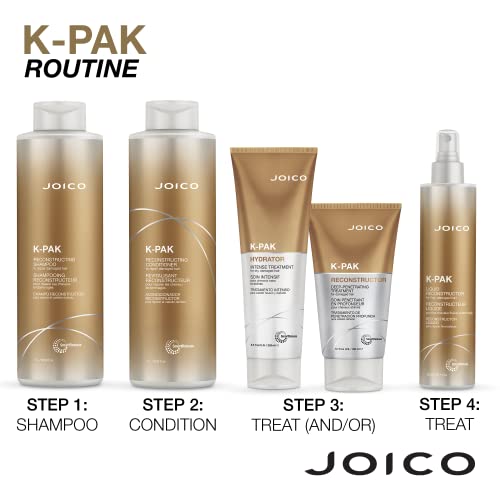 Joico K-Pak Daily Reconstruindo Condicionador | Para cabelos danificados | Restaure o brilho | Smooth & detangão | Eliminar