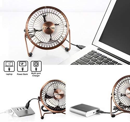 Mini USB 4 polegadas Fan Fan Silent Fan Perfect for Laptop Notebook PC Table Fan Table Fan
