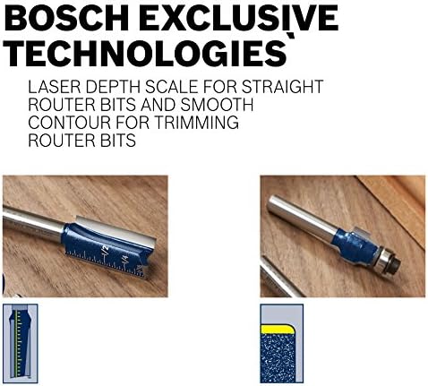 Bosch 84425m 1/4 in. x 1/2 in. Bit de ensino de carboneto