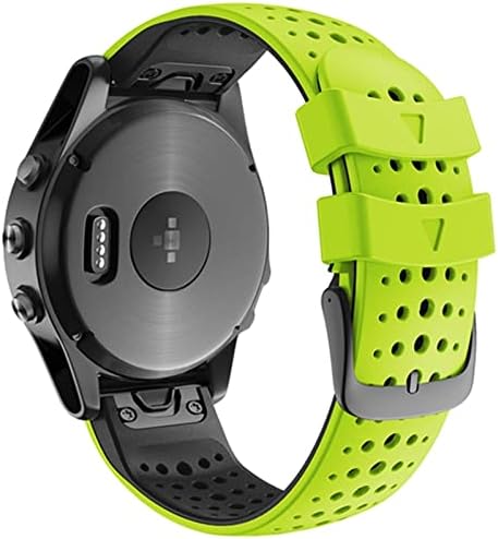 KDEGK 26 mm tiras de faixa de relógio para Garmin Fenix ​​6 6x Pro 5 5x 3 3HR 935 945 Watch Silicone Correa Smart Watch Reduse