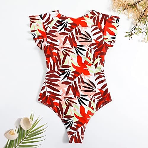 Maiô de banho para mulheres 1 peça Slimfit Cobertura completa sem mangas vintage 2023 Summer Beach férias de moda tankini