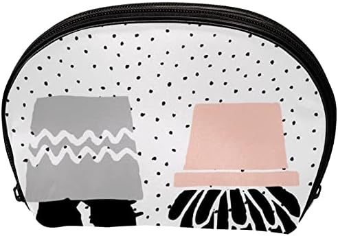 Tbouobt Gifts for Men Mulheres Bolsas de maquiagem Pouca de higiene pessoal Sacos de cosméticos, suculentas Cactos