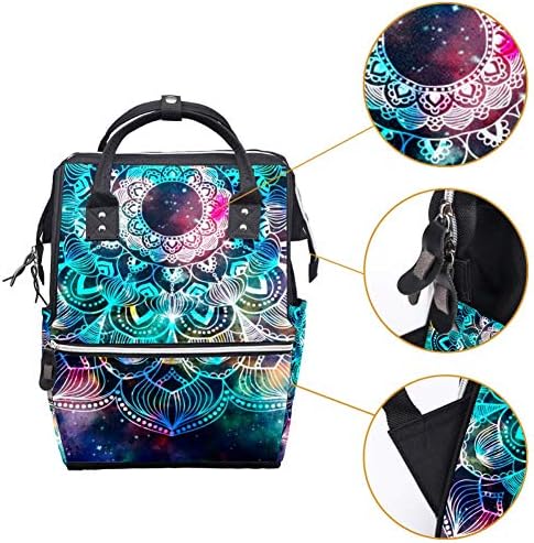 Space Mandala Sacos de fraldas de bebê trocando bolsa para mãe papai baby Care