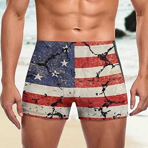 Shorts de praia para homens mensagens de independência imprimindo impressão digital quente de moda de verão com 5 nadar