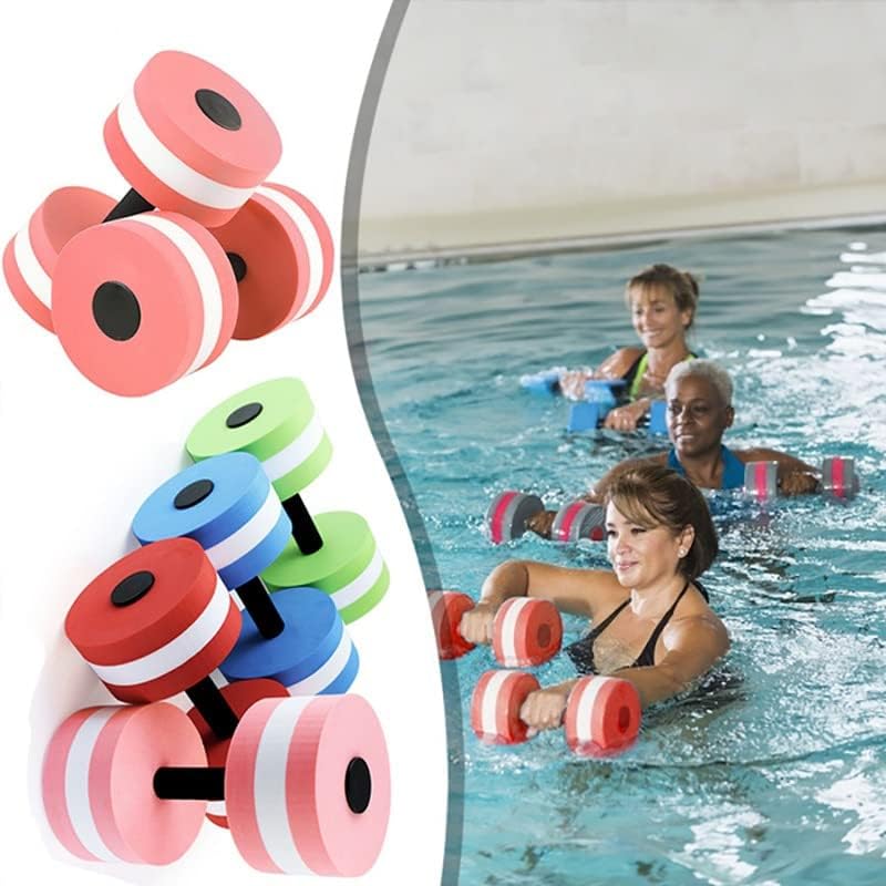 Água Flutuante Tipo de esponja Dumbbell EVA Fitness Sports Sports Practice prática de piscina de ioga de halteres ajustável